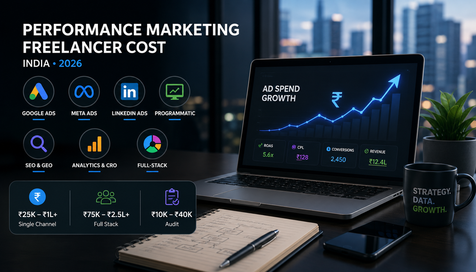 How Much Does a Performance Marketing Freelancer Cost in India?